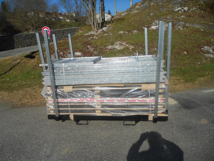 rack pou plateau et garde corps